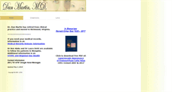 Desktop Screenshot of danmartinmd.com